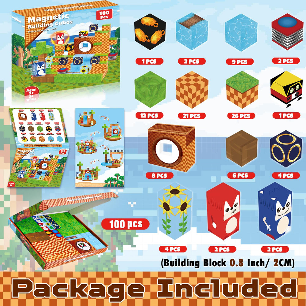 ToyUnited magnetic blocks with vibrant colors boost creativity during play.