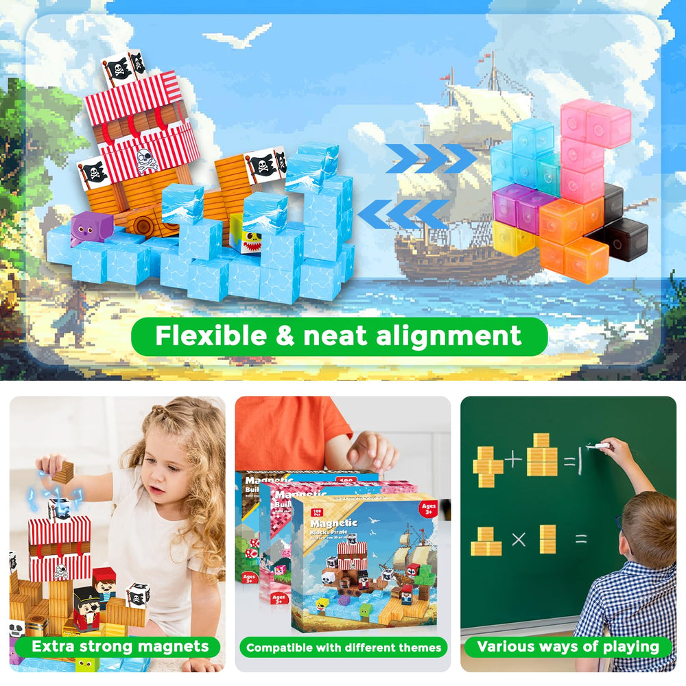 ToyUnited Magnetic Blocks instruction manual guides creative projects
