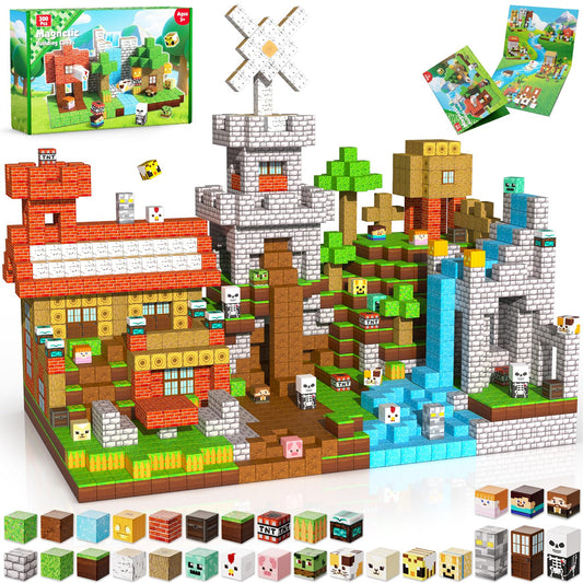 ToyUnited magnetic building blocks set with sealed edges for safe, imaginative play