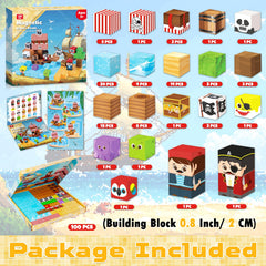 ToyUnited Magnetic Blocks vibrant colors promote creativity and hands on learning