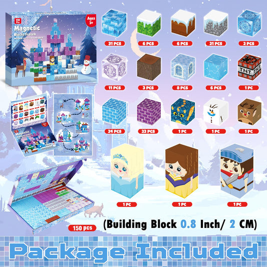 ToyUnited magnetic building blocks in vibrant colors spur creative exploration.