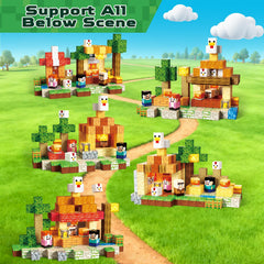 ToyUnited roast chicken store theme inspires imaginative building stories.