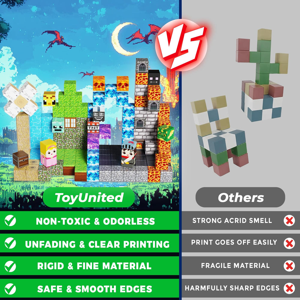 ToyUnited non-toxic materials ensure safe, durable play for kids.