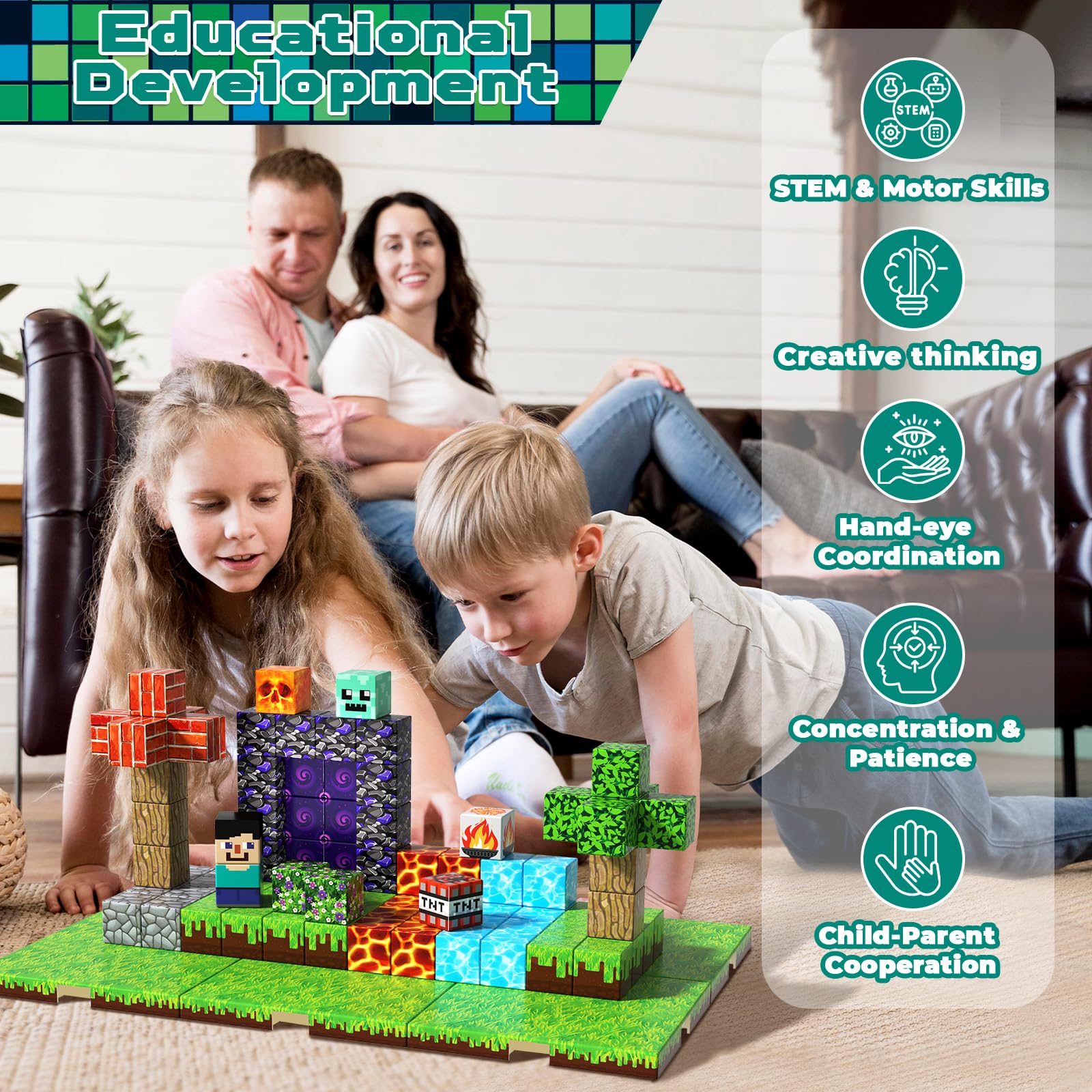 ToyUnited safe, non-toxic materials ensure kid-friendly construction with washable surfaces