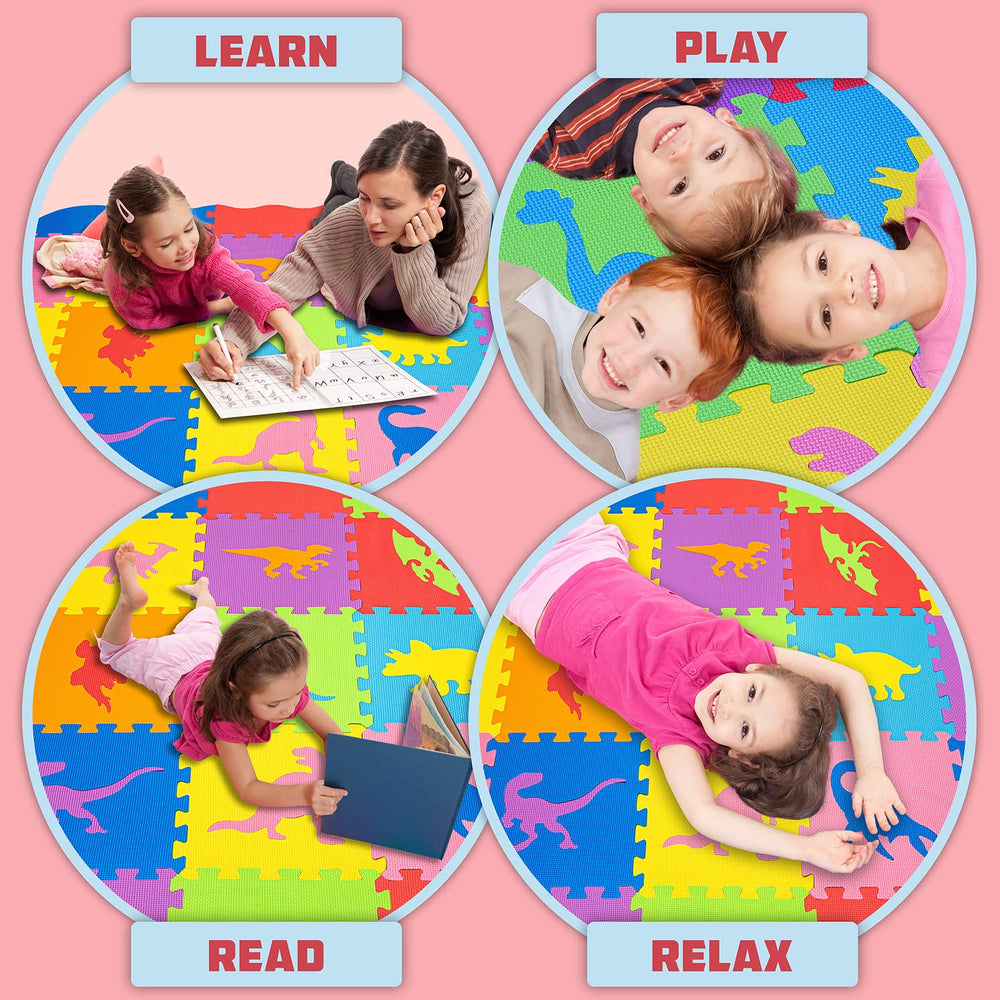 ToyVelt safe EVA foam is non-toxic and gentle on skin for kids' mats.