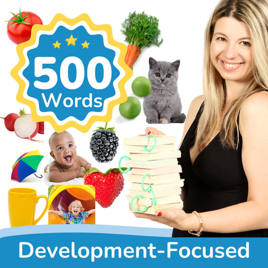 TOYVENTIVE alphabet flash cards in hands-on design promote independent practice and discovery.