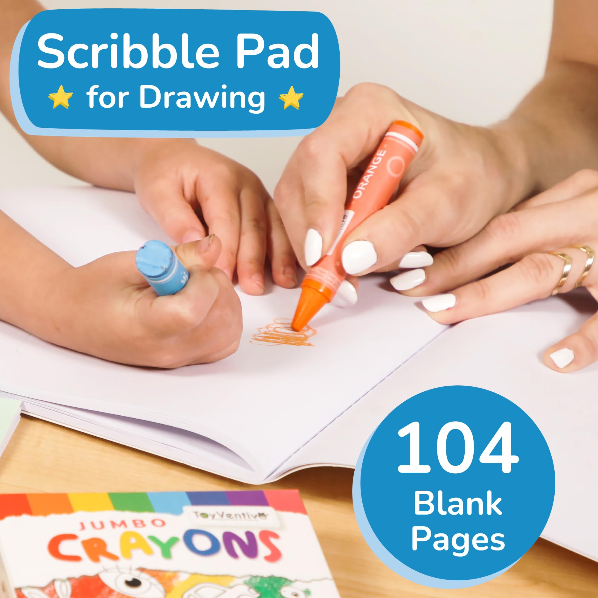 TOYVENTIVE educational activity box supports multiple activities for kids.