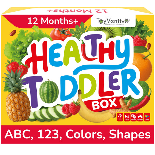 TOYVENTIVE preschool learning cards boost early vocabulary and color recognition.