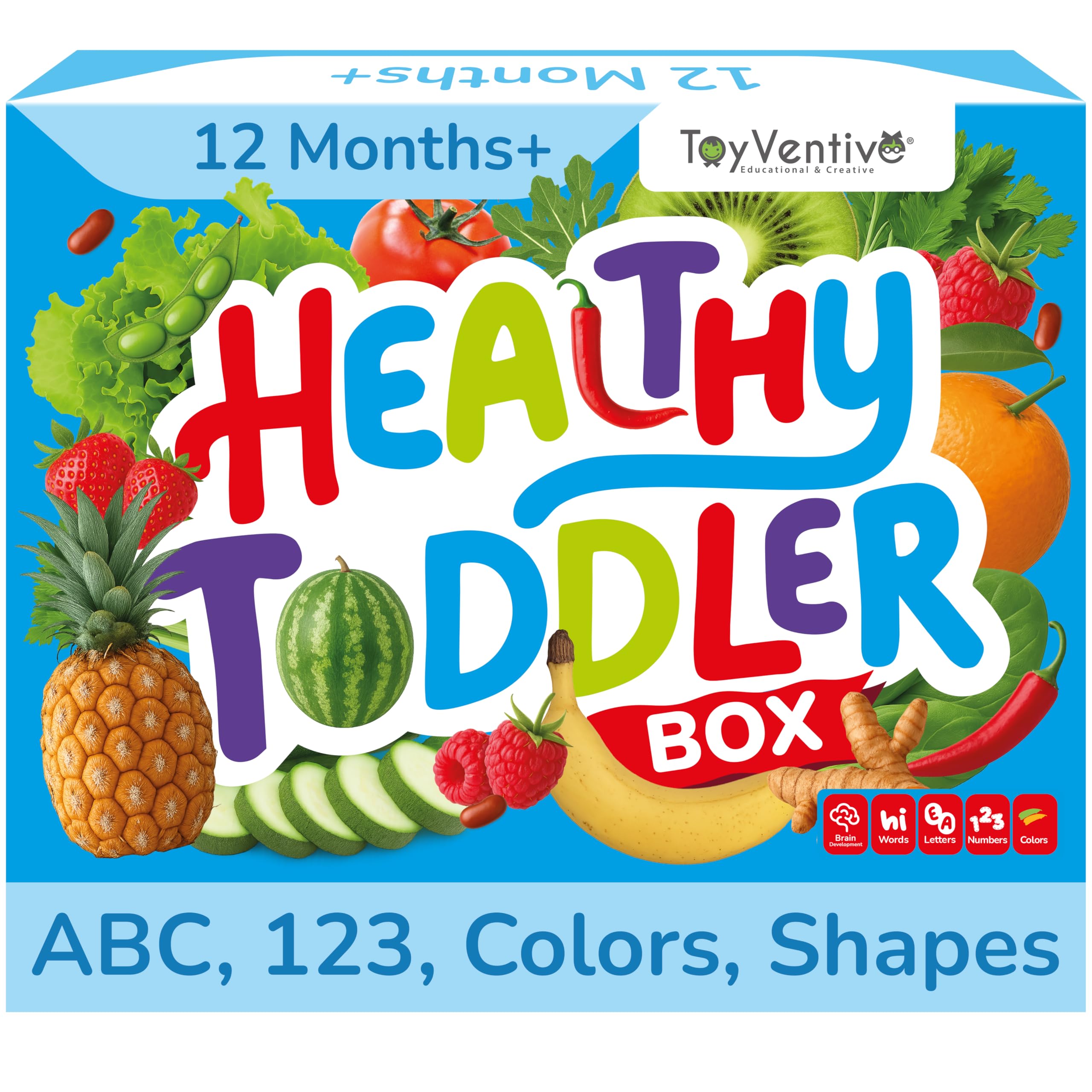 TOYVENTIVE preschool learning activities for toddlers set enhances early exploration.