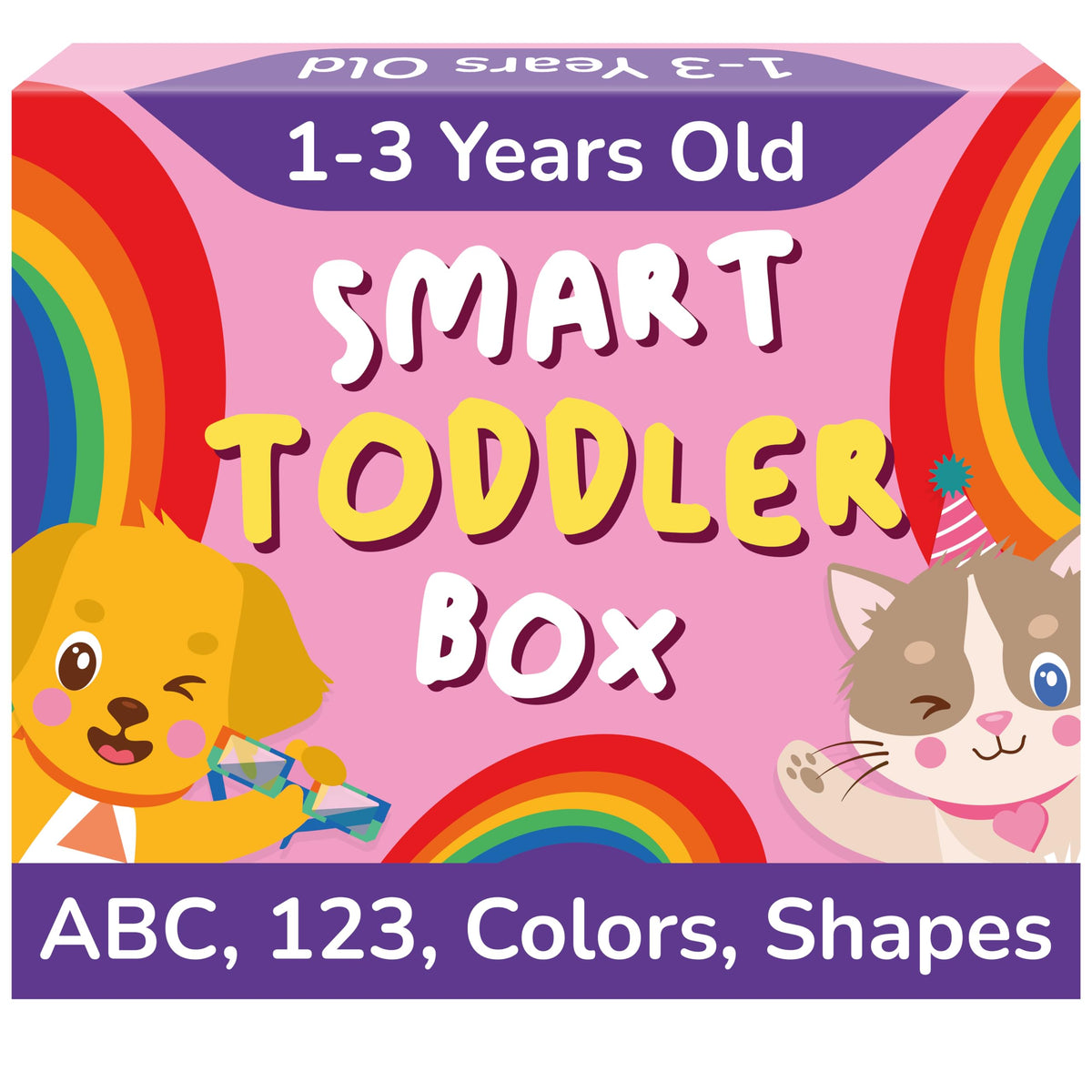 TOYVENTIVE Smart Toddler Box with four board books boosts early learning and bonding