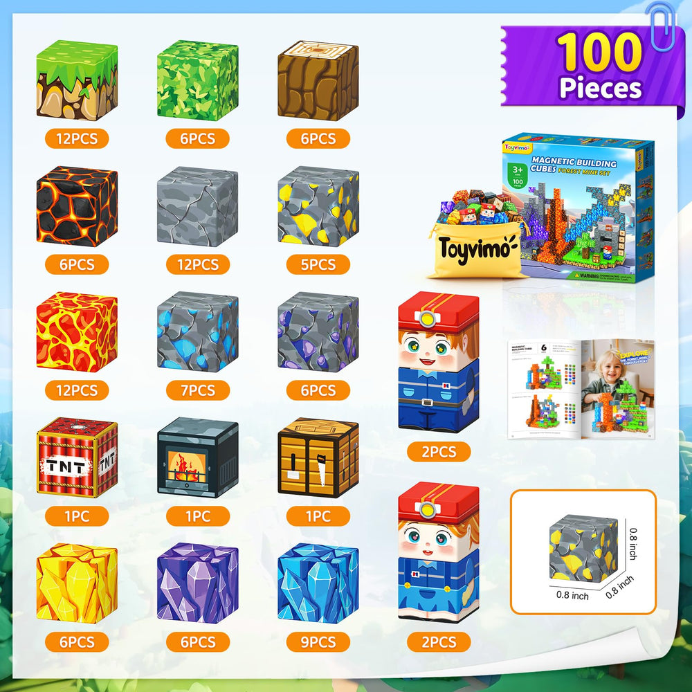 Toyvimo storage bag keeps blocks organized for easy take-along fun.