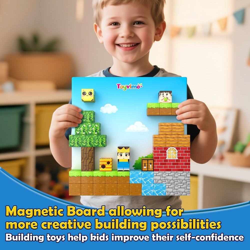 Toyvimo STEM learning blocks promote spatial reasoning and color skills