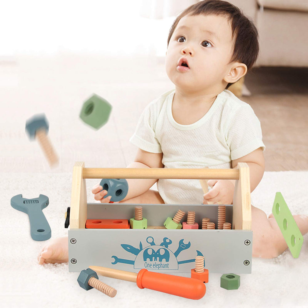 Toywoo storage-friendly toolbox keeps accessories organized and ready for use.