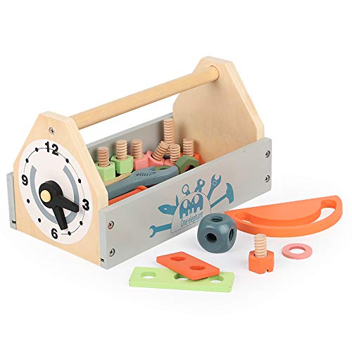 Toywoo wrench and pliers highlighting real-world tool use for kids.
