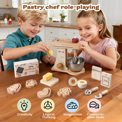 Toywoo mixer with cookies and ingredients to spark storytelling play