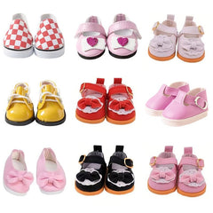 TOYYSB Wellie Wishers-compatible-doll-shoes, durable materials for dress-up.