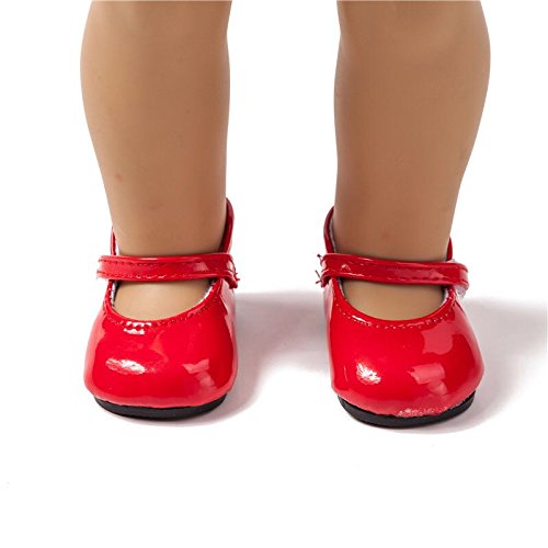 TOYYSB mixed colors shoe set offers variety for different doll styles.