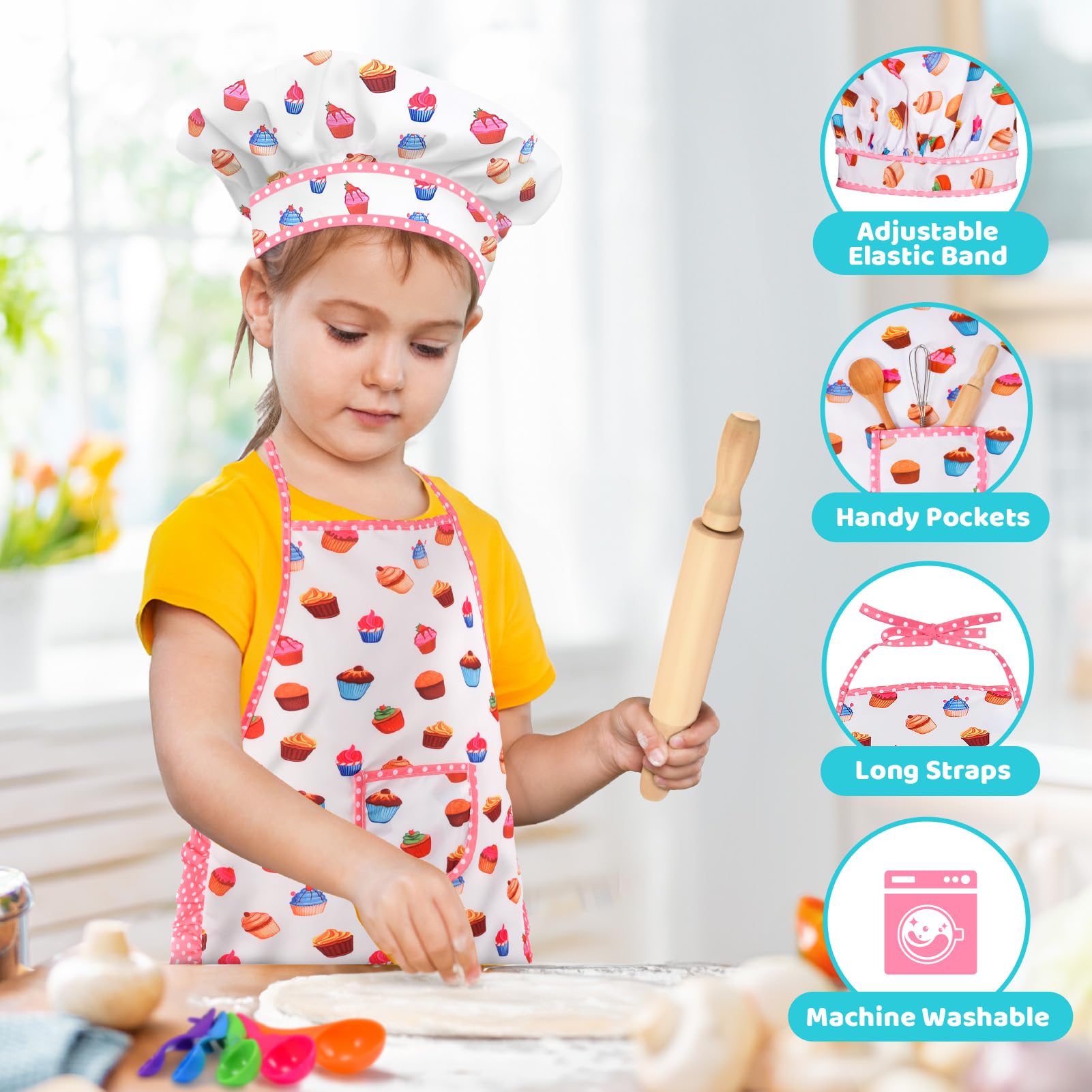 Toyze kids recipe book included, inspiring safe cooking projects.