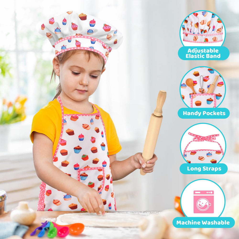 Toyze kids recipe book included, inspiring safe cooking projects.