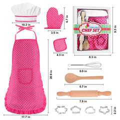 Toyze pink cooking toys ideal as a birthday or holiday gift