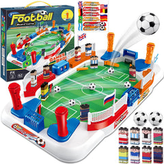 Toyze Soccer Board Game figures ready for action during screen-free play.