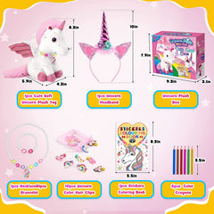 Toyze unicorn glitter necklace for imaginative fashion moments