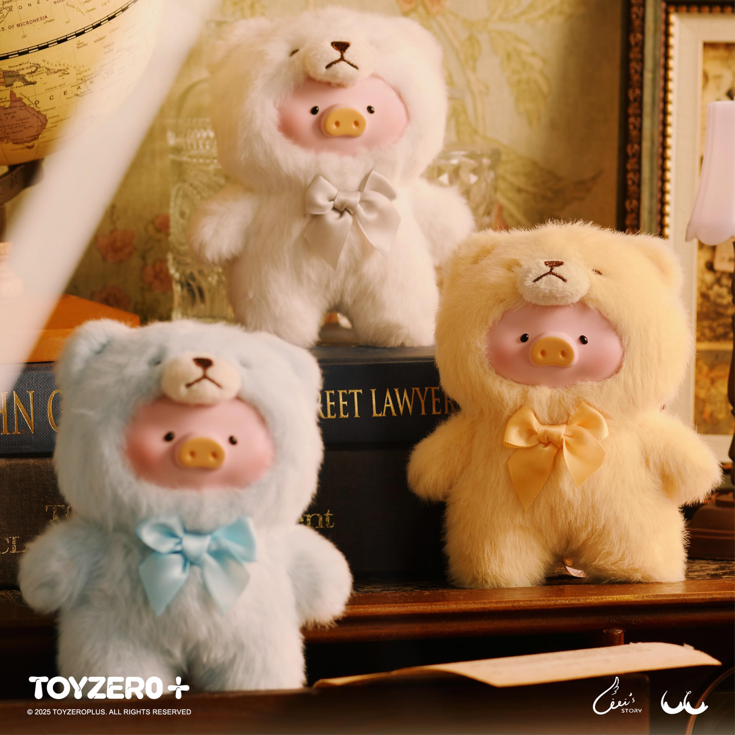 TOYZERO+ Lulu piggy character showcases cute design and personality.