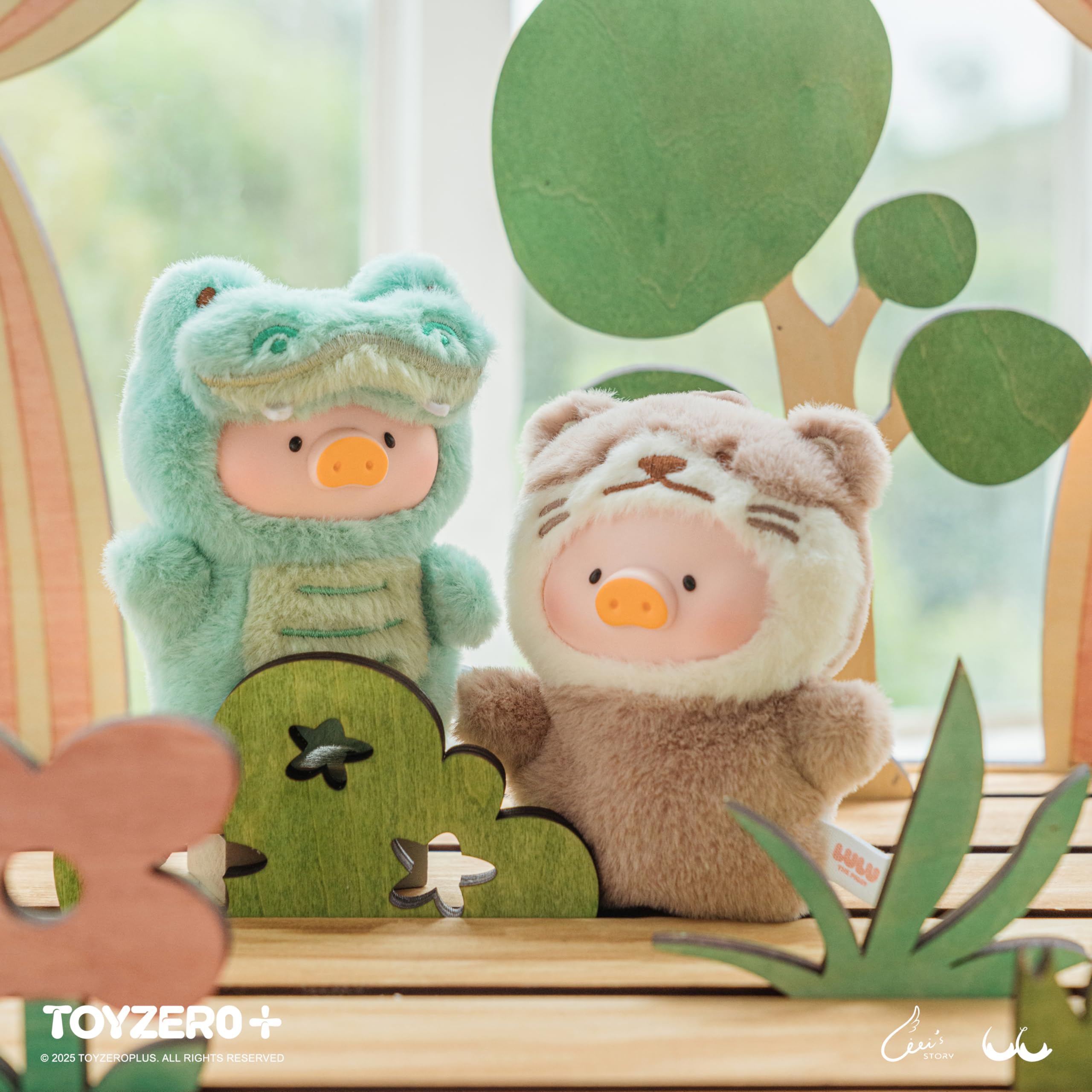 TOYZERO+ Lulu soft stuffed animal doubles as décor and comforting companion.