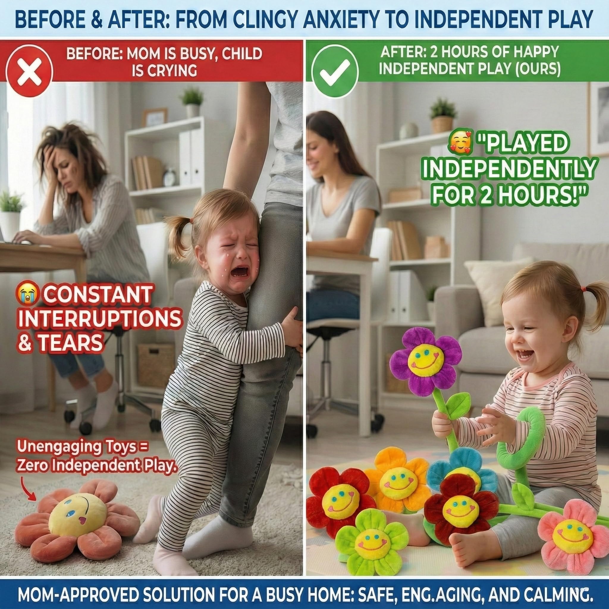 CPSIA-safe plush bouquet emphasizes safety and durable stitching for everyday cuddles.