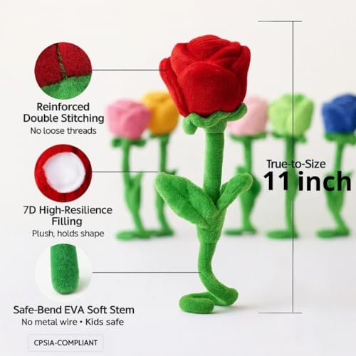 T play plush bouquet display pack for kids rooms and festive gifts.