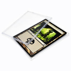 Tpoael baseball card holder case guards your cards with clear visibility