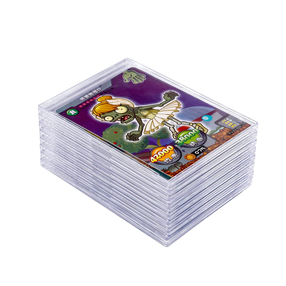 Tpoael sports card protector doubles as a display option