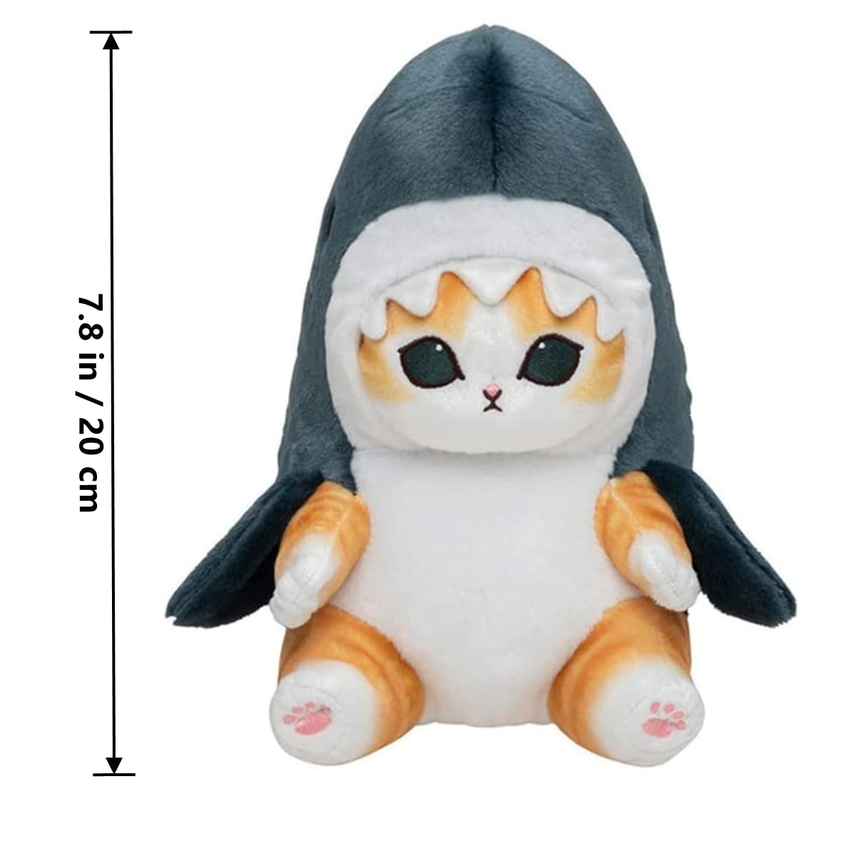 TQJOUJOU catshark pillow with soft fabric for comforting naps