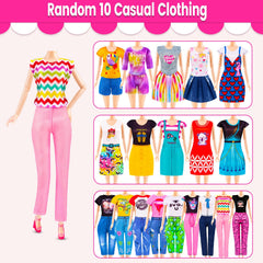 TQRAZ clear hangers help organize tiny outfits neatly.
