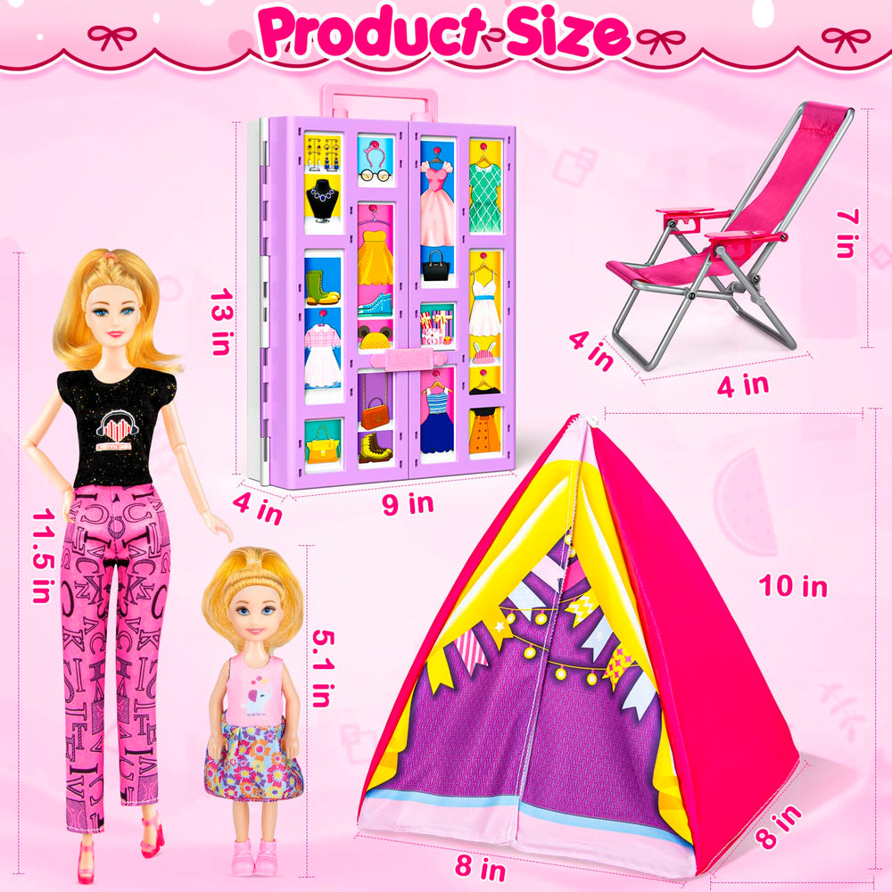 TQRAZ fashion dresses collection for mix-and-match doll styling