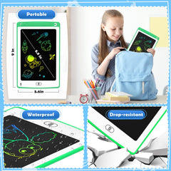 TQU bright clear LCD technology, vivid colors for writing and drawing.