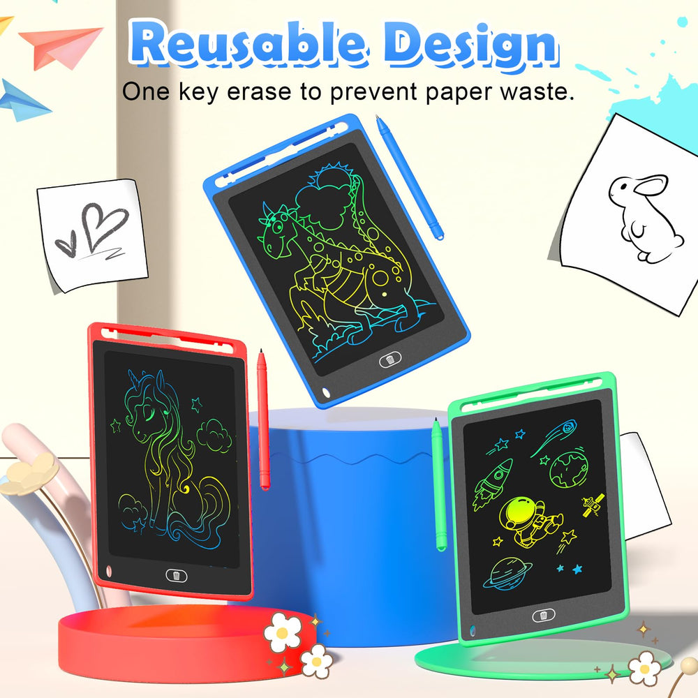 TQU green tablet in set enables creative drawing on the go