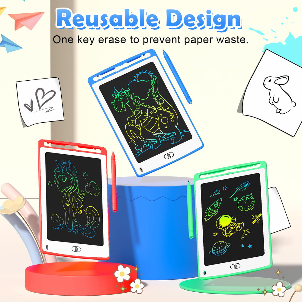 TQU doodle board features a lock to save sketches.