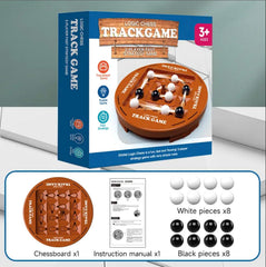 Track Logic Chess two-player setup ideal for family bonding and friendly competition