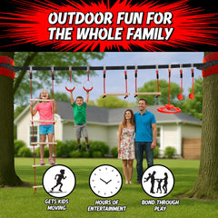 Trailblaze Ninja climbing net for kids outdoors