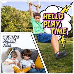 Trailblaze Ninja Warrior backyard fun: durable, weatherproof course built for family use.