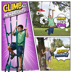 Trailblaze Ninja Warrior durable construction: premium parts designed to withstand active kids.