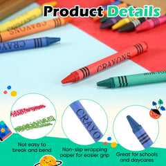 Trandraft crayons ideal for classroom bulk supplies and activities