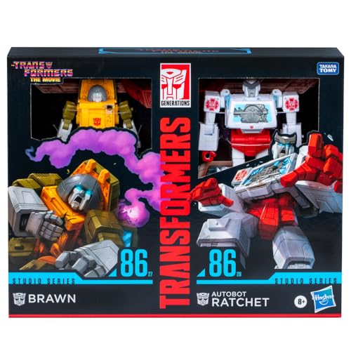 Transformers 86-28 Ratchet in robot mode with movie-inspired deco