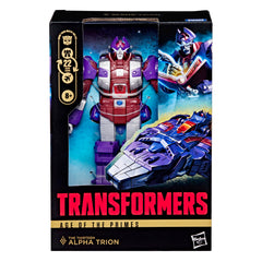 Alpha Trion hovercraft mode with sleek Cybertronian design for dynamic play