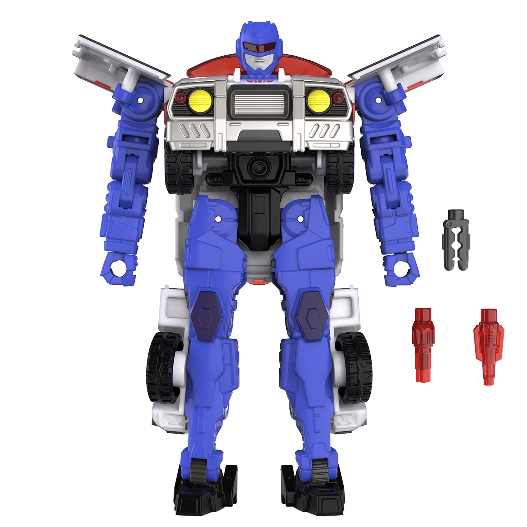 Transformers Age of the Primes Autobot Red Alert robot form ready for dynamic poses.