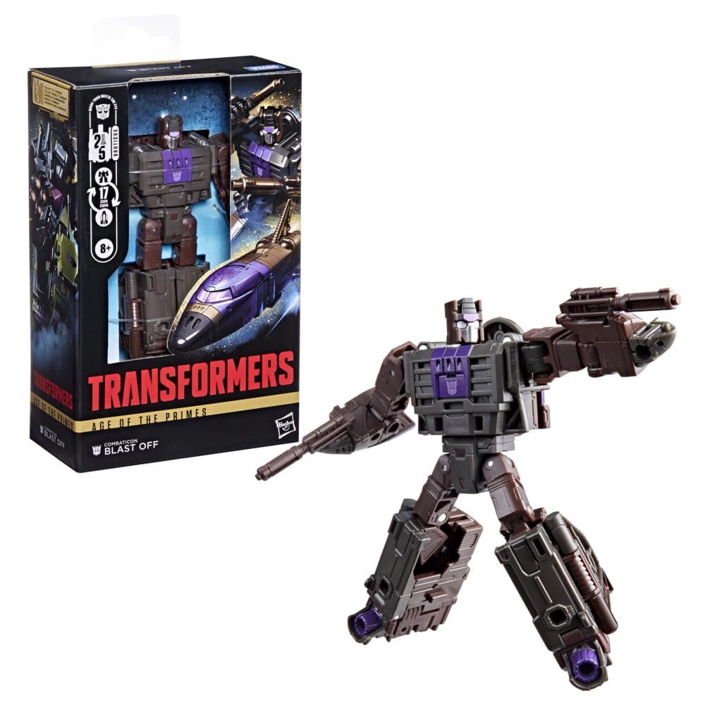 Transformers Blast Off with other Combaticons to form Bruticus.