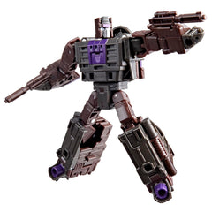 Transformers Combaticon Blast Off in robot mode ready for action poses.