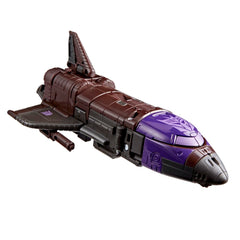 Transformers Combaticon Blast Off in space shuttle mode for imaginative space missions.