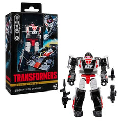 Transformers Age of the Primes Decepticon Crasher packaging and artwork.